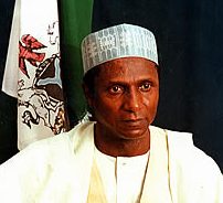 Il presidente della Nigeria Musa Yar'Adua