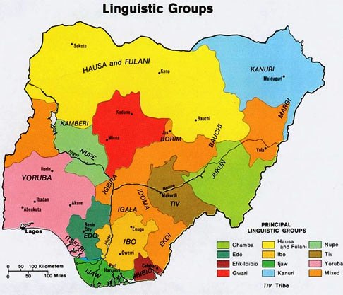 Principali popolazioni della Nigeria