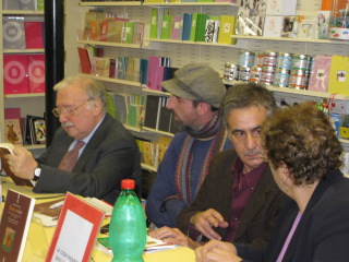 Gianni Minà, Giuseppe De Marzo, G.M.Bellu e Nicoletta Rocchi