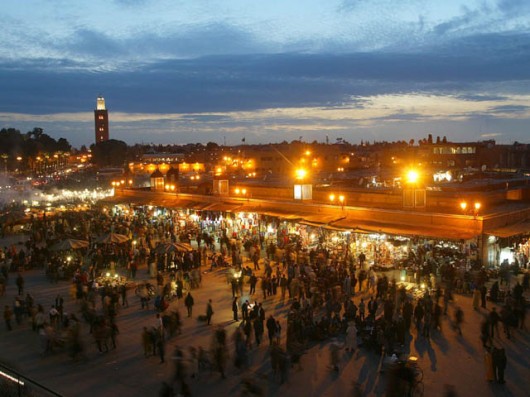 Marrakech, Place Djemaa el Fna