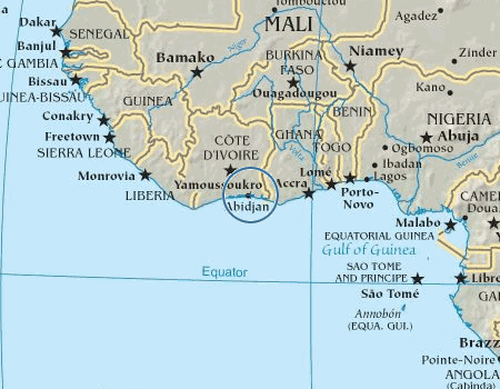 AFRICA - Costa d'Avorio